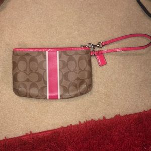 Coach wristlet